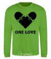 Sweatshirt skate one love orchid-green фото
