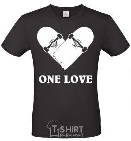 Men's T-Shirt skate one love black фото
