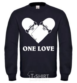 Sweatshirt skate one love black фото