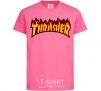 Детская футболка Thrasher Ярко-розовый фото