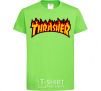 Kids T-shirt Thrasher orchid-green фото