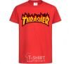 Kids T-shirt Thrasher red фото