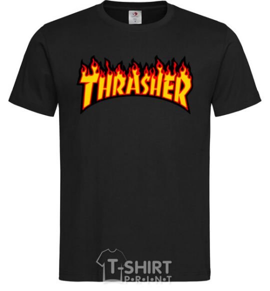 Мужская футболка Thrasher Черный фото