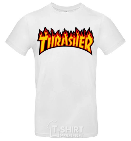 Мужская футболка Thrasher Белый фото