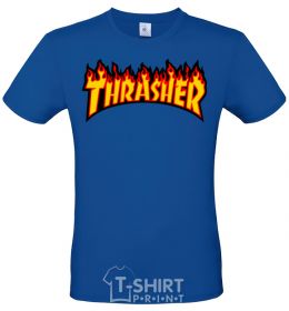 Men's T-Shirt Thrasher royal-blue фото
