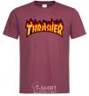Мужская футболка Thrasher Бордовый фото