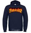 Men`s hoodie Thrasher navy-blue фото