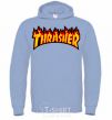 Мужская толстовка (худи) Thrasher Голубой фото