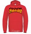 Men`s hoodie Thrasher bright-red фото