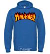 Men`s hoodie Thrasher royal фото