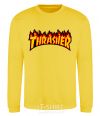 Sweatshirt Thrasher yellow фото