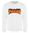 Sweatshirt Thrasher White фото