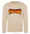 Свитшот Thrasher Песочный фото