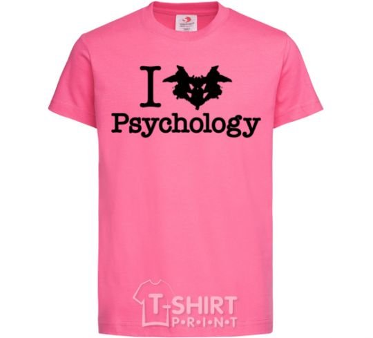 Kids T-shirt Рsychology heliconia фото