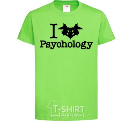 Kids T-shirt Рsychology orchid-green фото