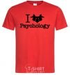 Мужская футболка Рsychology Красный фото