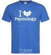 Men's T-Shirt Рsychology royal-blue фото