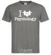 Men's T-Shirt Рsychology dark-grey фото