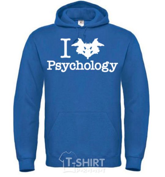 Men`s hoodie Рsychology royal фото