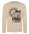 Sweatshirt inhalec the good shit sand фото