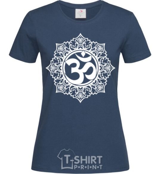 Women's T-shirt zen-uzor navy-blue фото