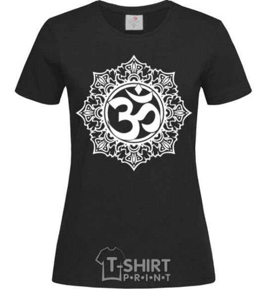 Women's T-shirt zen-uzor black фото
