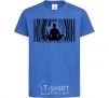 Kids T-shirt om royal-blue фото