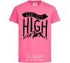 Kids T-shirt Let's get high heliconia фото