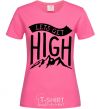 Women's T-shirt Let's get high heliconia фото