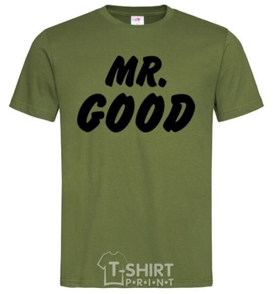 Men's T-Shirt Mr good millennial-khaki фото