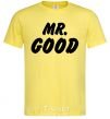 Men's T-Shirt Mr good cornsilk фото