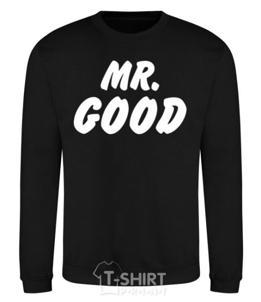 Sweatshirt Mr good black фото