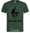 Мужская футболка Black seo Темно-зеленый фото