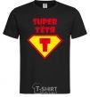 Men's T-Shirt Super Aunt black фото