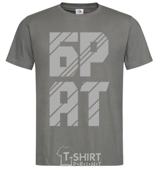 Men's T-Shirt BROTHER dark-grey фото