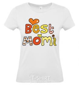 Women's T-shirt Best momi White фото