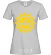 Women's T-shirt Mom number one grey фото