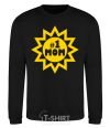 Sweatshirt Mom number one black фото