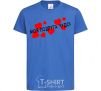 Kids T-shirt My girlfriend is a miracle royal-blue фото