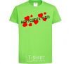 Kids T-shirt My girlfriend is a miracle orchid-green фото