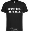 Men's T-Shirt Super Dad black фото