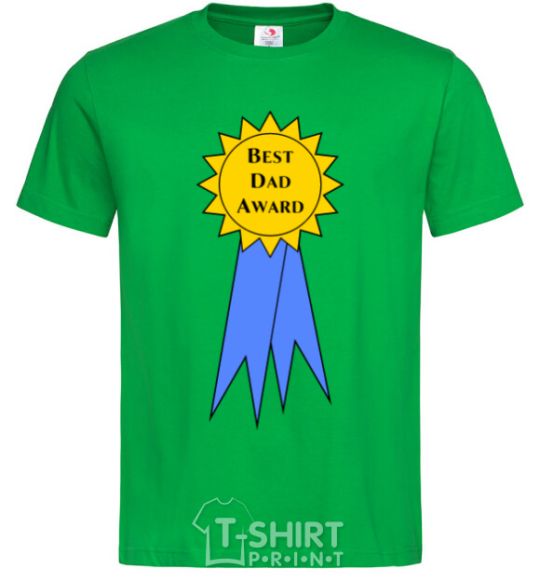 Men's T-Shirt Best dad award kelly-green фото
