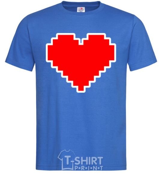 Men's T-Shirt Lego heart royal-blue фото