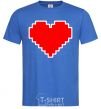 Men's T-Shirt Lego heart royal-blue фото