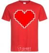Мужская футболка Lego heart Красный фото