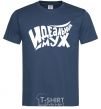 Men's T-Shirt Perfect + Husband navy-blue фото