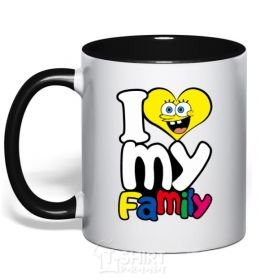 Mug with a colored handle