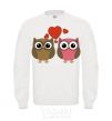 Sweatshirt Love owl White фото