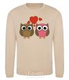 Sweatshirt Love owl sand фото