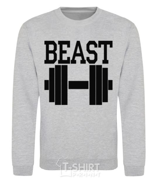 Sweatshirt MR BEAST sport-grey фото